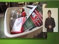 Instructional video containing information specific to Americans with disabilities or other access and functional needs regarding emergency preparedness